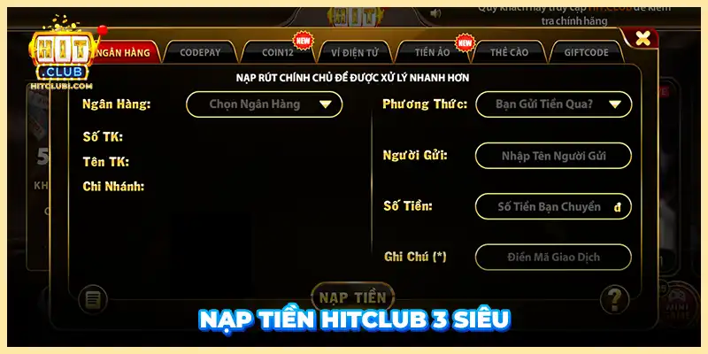 Nạp Tiền Hitclub