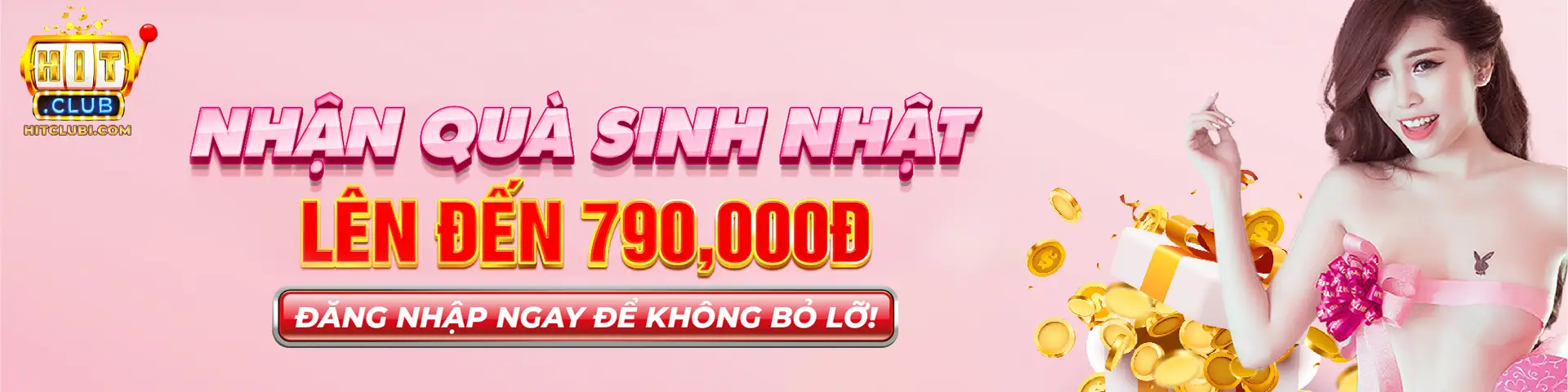 Nhận quà sinh nhật Hitclub