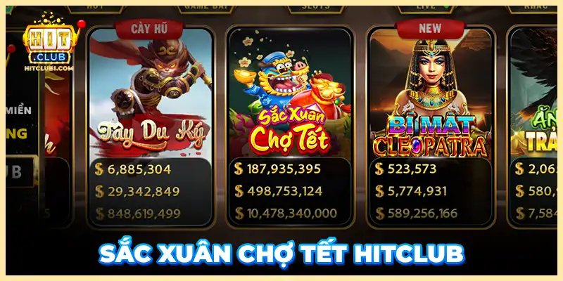 Sắc xuân chợ tết hitclub